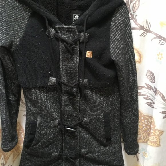 Rip Curl Penny Longline Fleece Hoodie Jacket Sz XS - Picture 8 of 10